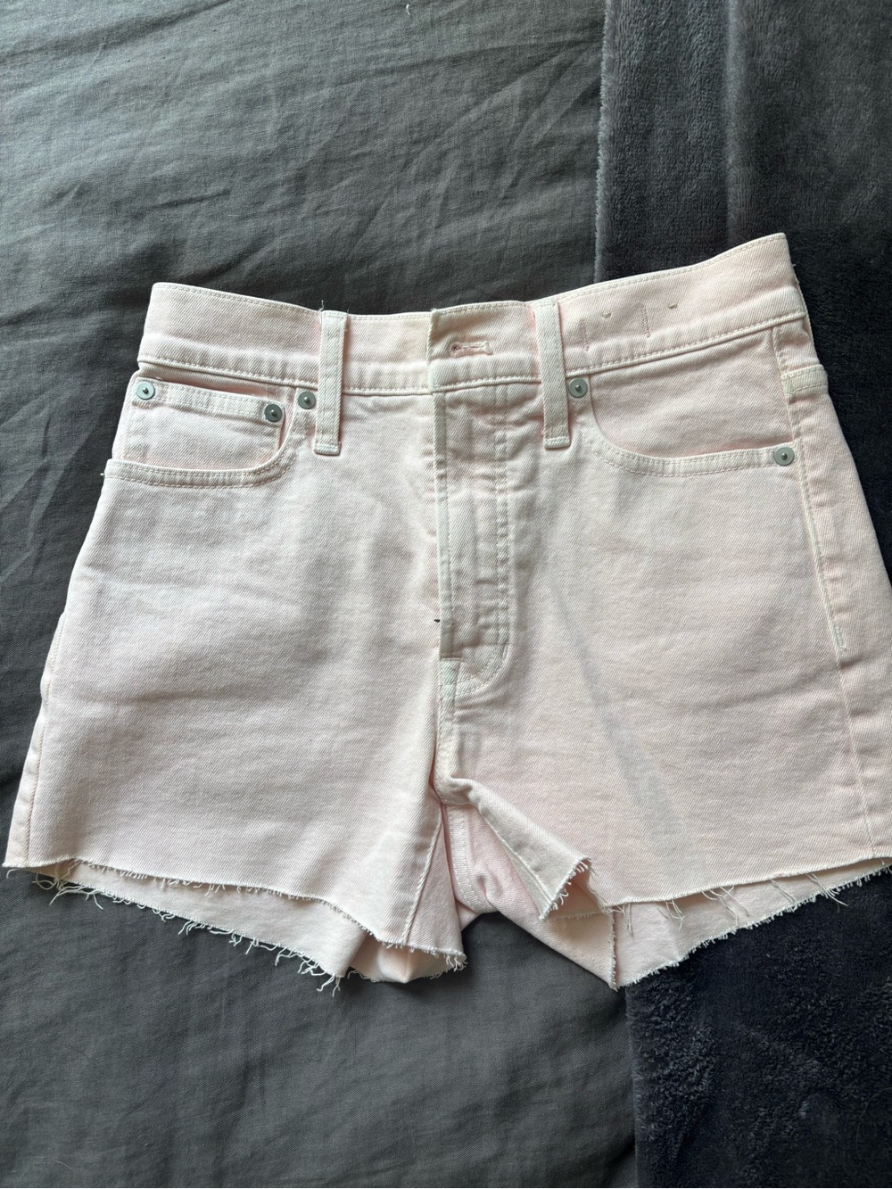 Madewell perfect Jean short pink